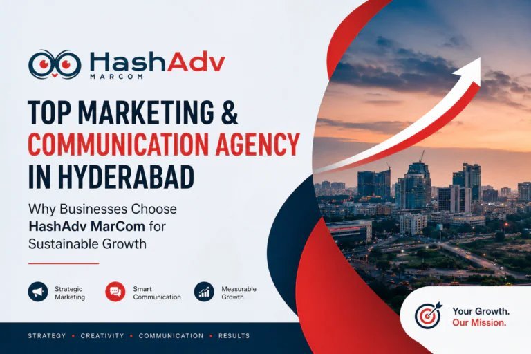 Marketing and Communication Agency in Hyderabad | HashAdv